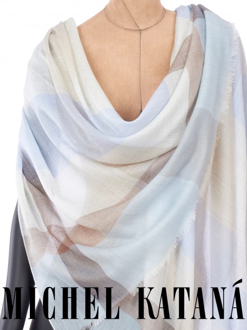 Палантин Унисекс T.W40_24DMW-3.2/CIEL